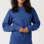 Shroom - Blue Embroidery on Royal Blue Unisex Premium Sweatshirt