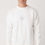 Shroomy - White Embroidery on White Unisex Premium Sweatshirt
