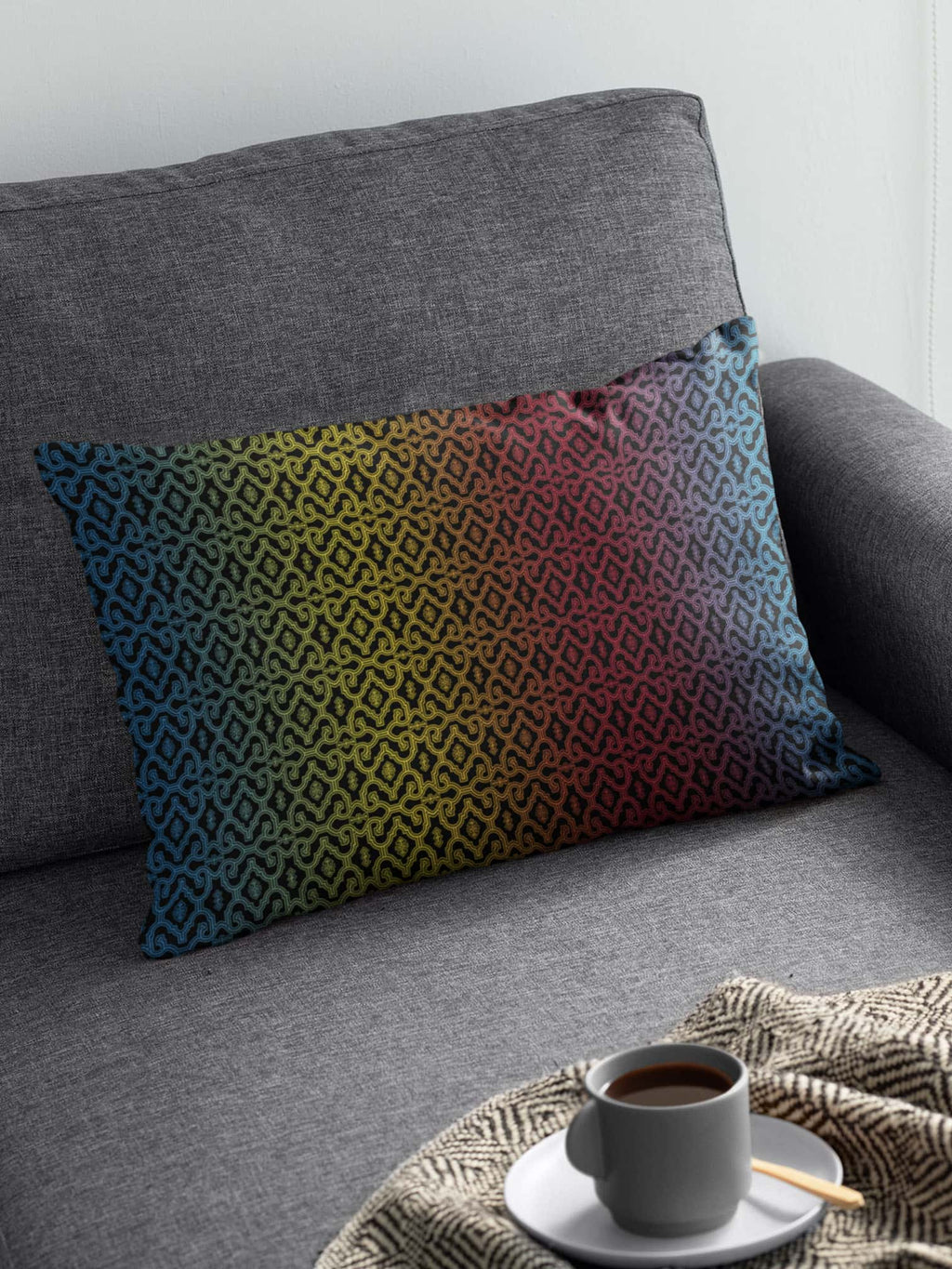 Gradient Lumbar Pillow