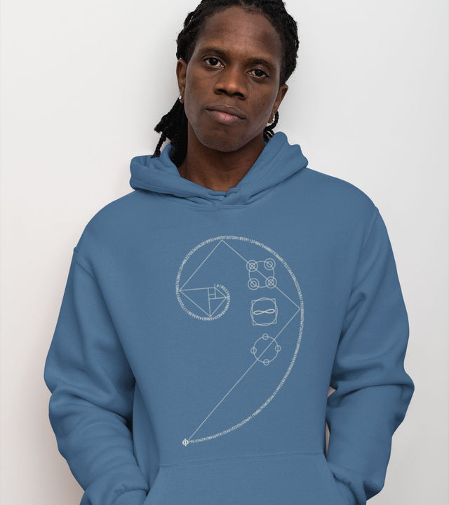 Phi Ф Unisex Hoodie - Made to order - Choice of Colours
