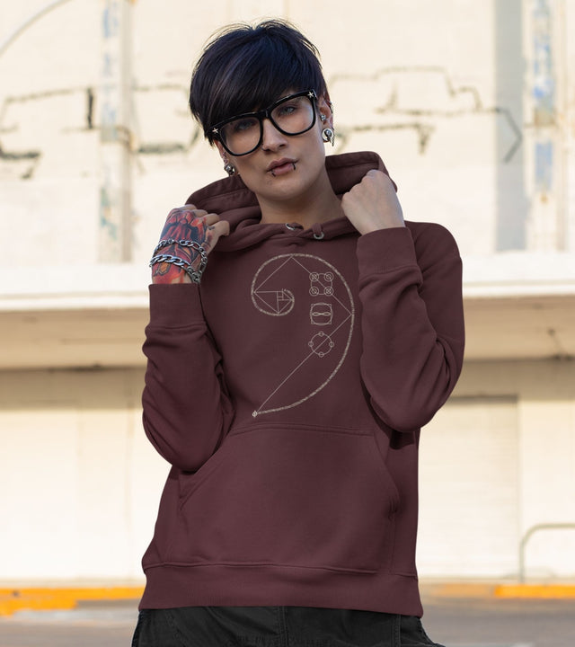 Phi Ф Unisex Hoodie - Made to order - Choice of Colours