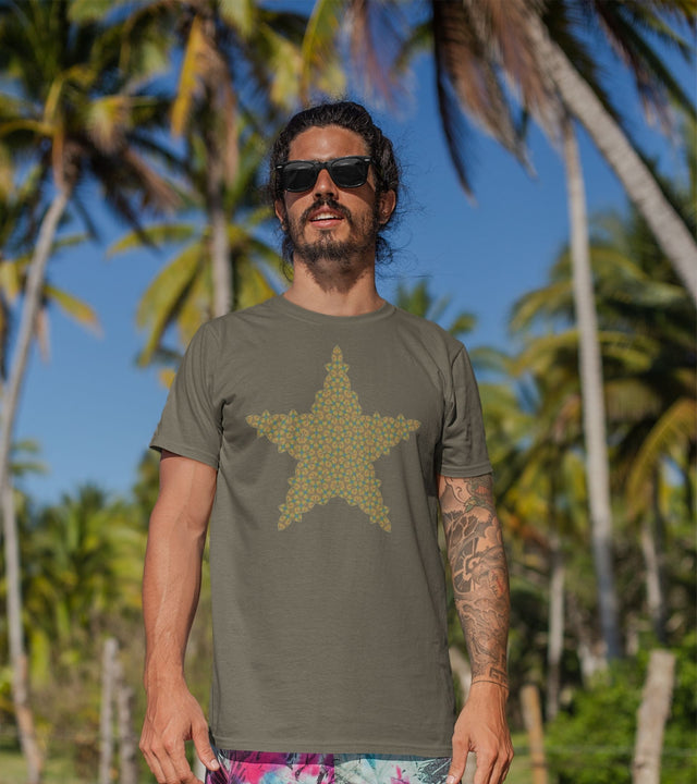 Penrose Star Men T-Shirt - Made to order - Choice of Colours