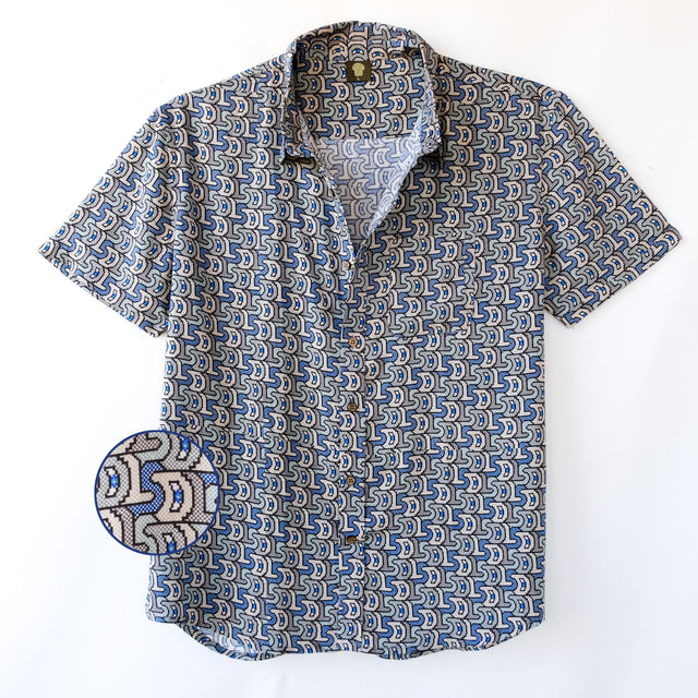 DIGITAL LSD Half Sleeve Button Up Shirt