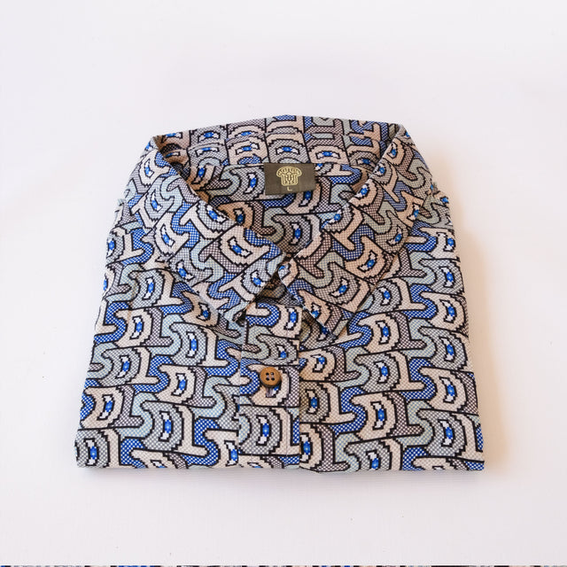 DIGITAL LSD Half Sleeve Button Up Shirt