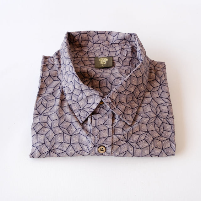 PENROSE Half Sleeve Button Up Shirt