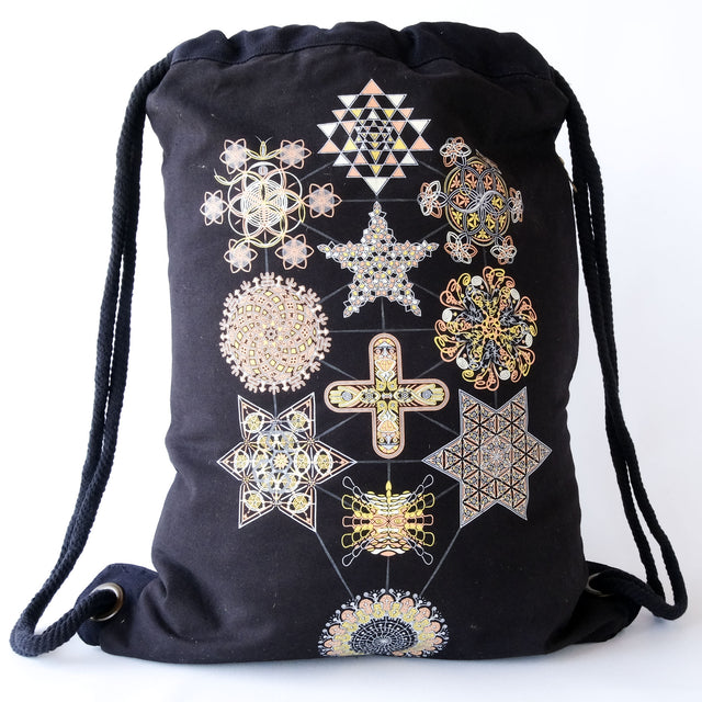 Symbol Tree Drawstring Bag