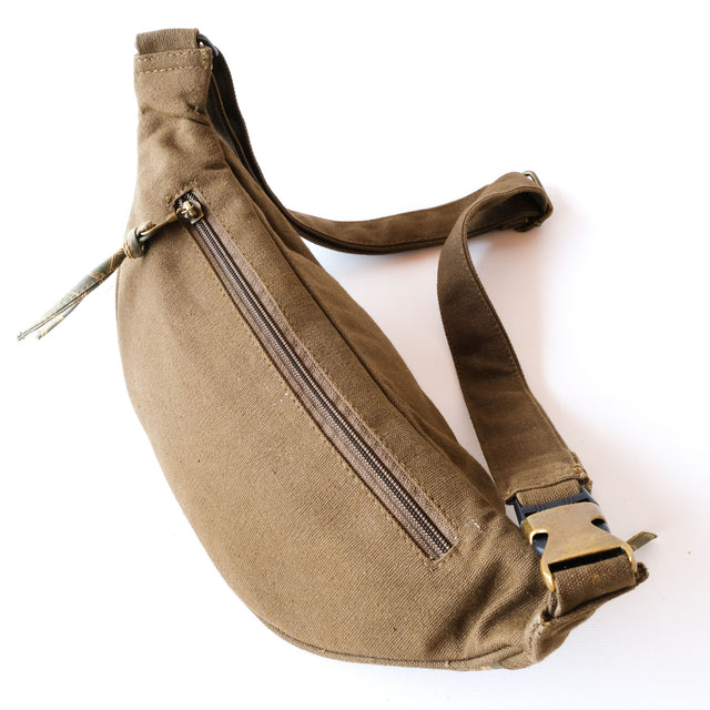 Shipibo Gradient Fanny Pack - Mocha