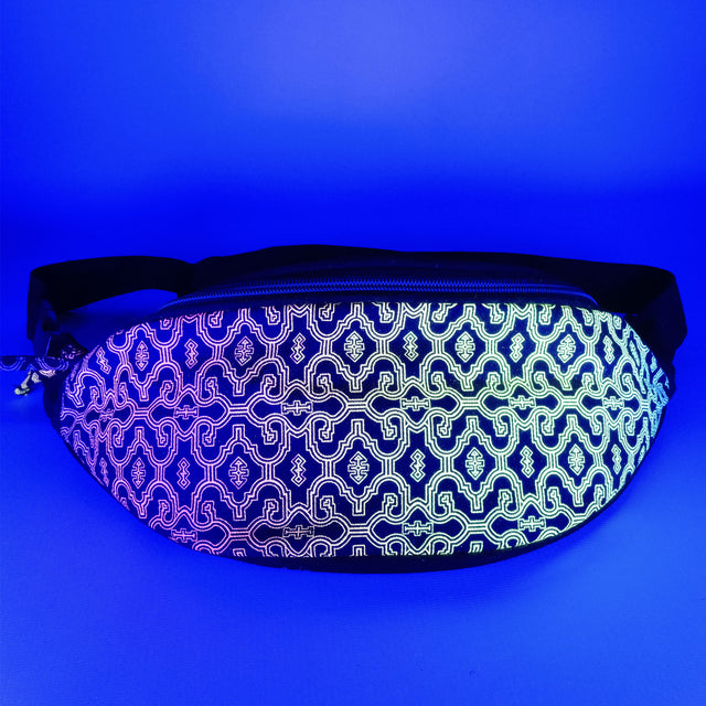 Shipibo Gradient Fanny Pack - Mocha