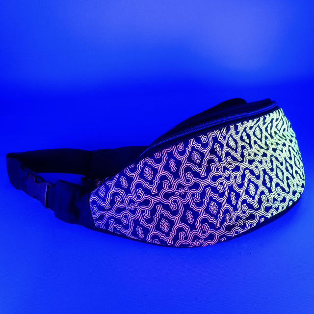 Shipibo Gradient Fanny Pack - Mocha