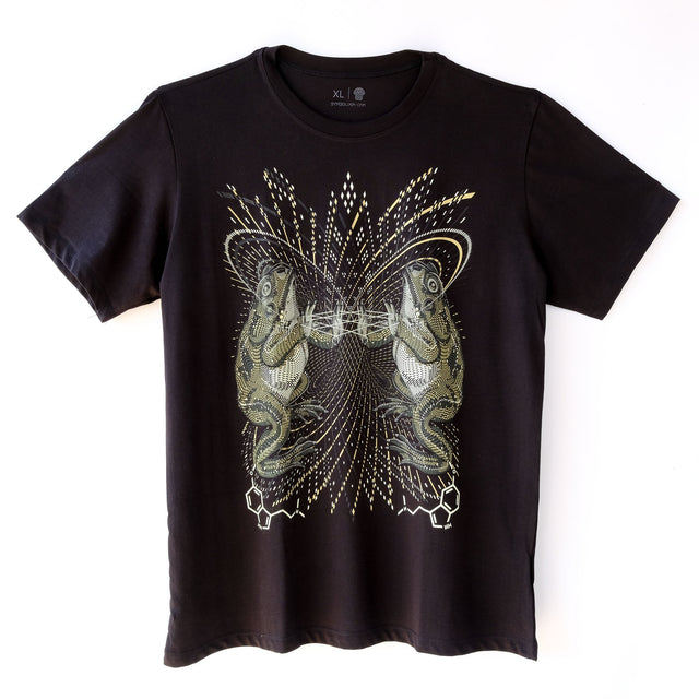 Men T-Shirt Bufo Alvarius - Mirror Image