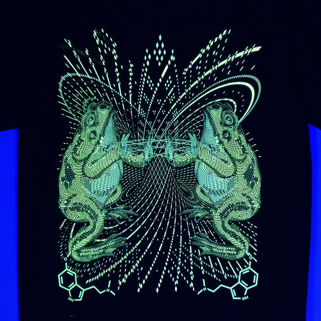 Men T-Shirt Bufo Alvarius - Mirror Image