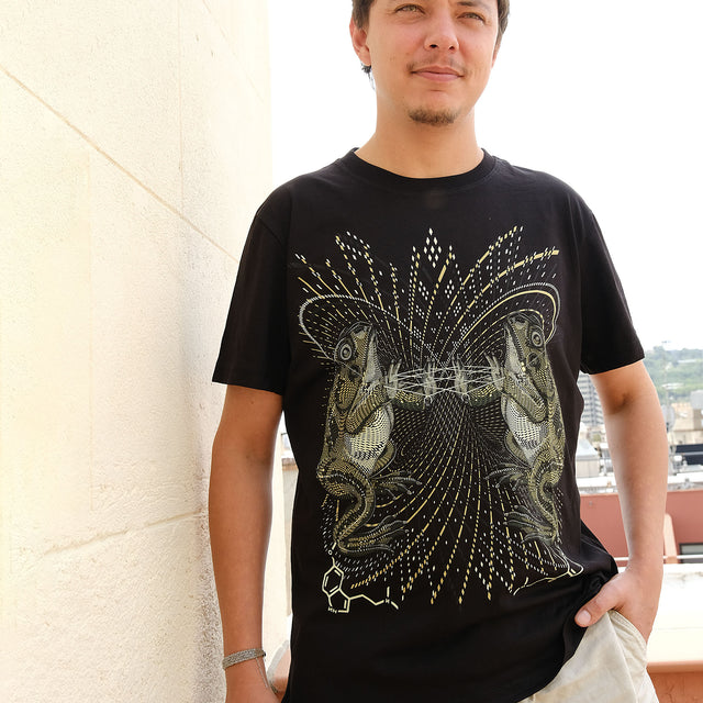 Men T-Shirt Bufo Alvarius - Mirror Image