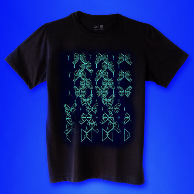 Men T-Shirt Butterfly Morph