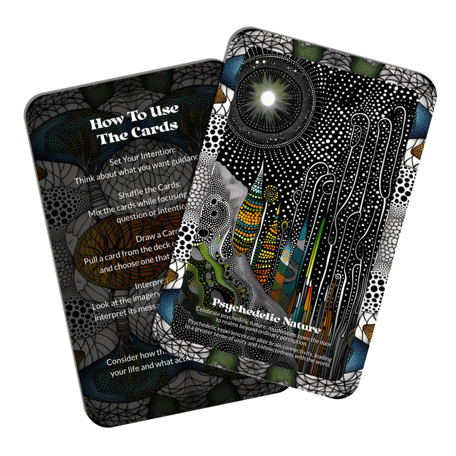 The Mushroom Oracle - 22 Oracle Cards - Unlocking the magic of mushrooms - By Symbolika - Vision Cards - Divination Tool