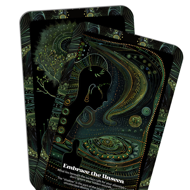 Shadow Work Oracle - 22 Oracle Cards - Confronting and integrating your shadow - By Symbolika - Vision Cards - Divination Tool