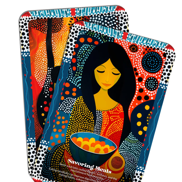 Everyday Mindfulness Oracle - 22 Oracle Cards - Cultivating presence in each moment - By Symbolika - Vision Cards - Divination Tool