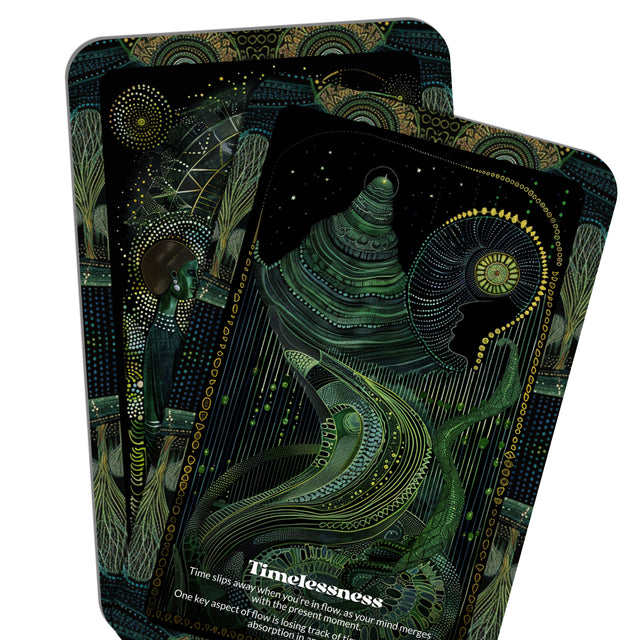 Flow State Oracle - 22 Oracle Cards - Tapping into effortless flow - By Symbolika - Vision Cards - Divination Tool