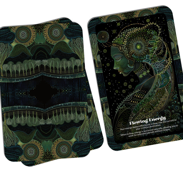 Flow State Oracle - 22 Oracle Cards - Tapping into effortless flow - By Symbolika - Vision Cards - Divination Tool