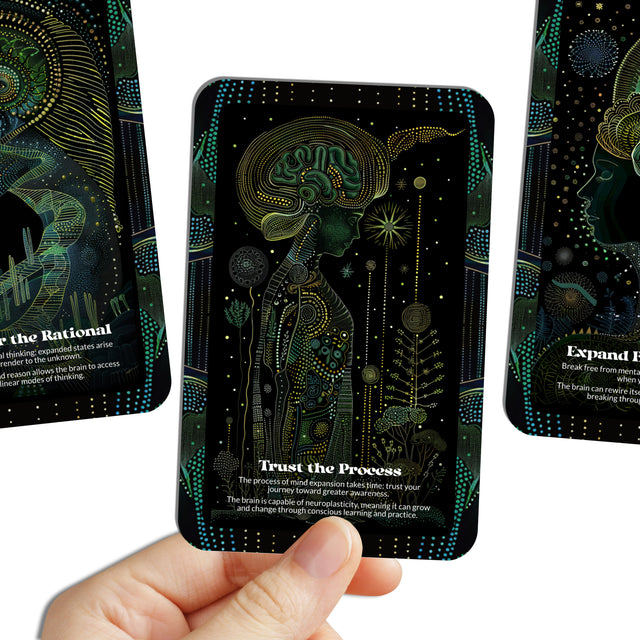 Mind Expansion Oracle - 22 Oracle Cards - Unlocking the power of your mind - By Symbolika - Vision Cards - Divination Tool