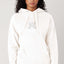 Party - White Embroidery on White Unisex Hoodie