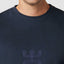 Party - Blue Embroidery on Navy Blue Unisex Premium Sweatshirt
