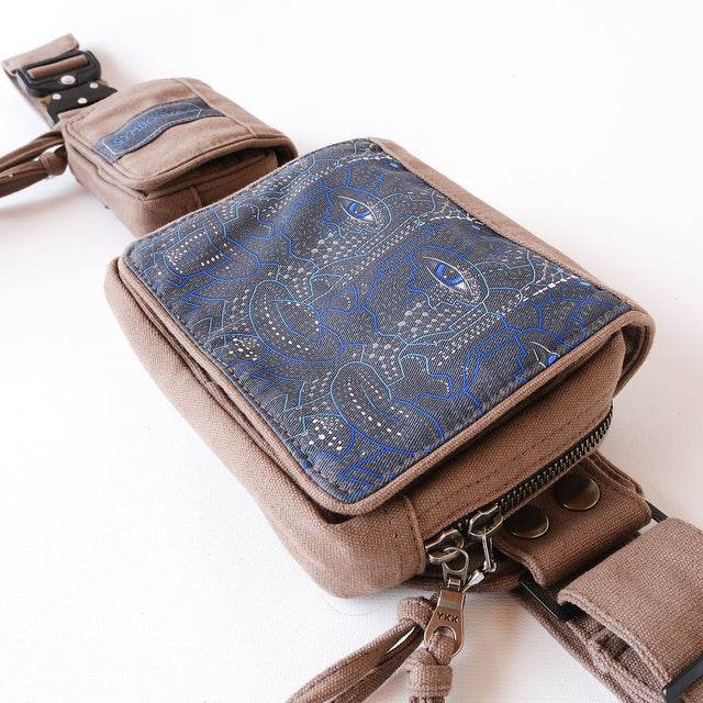 4th Dimension Belt Bag - Moca/Grey