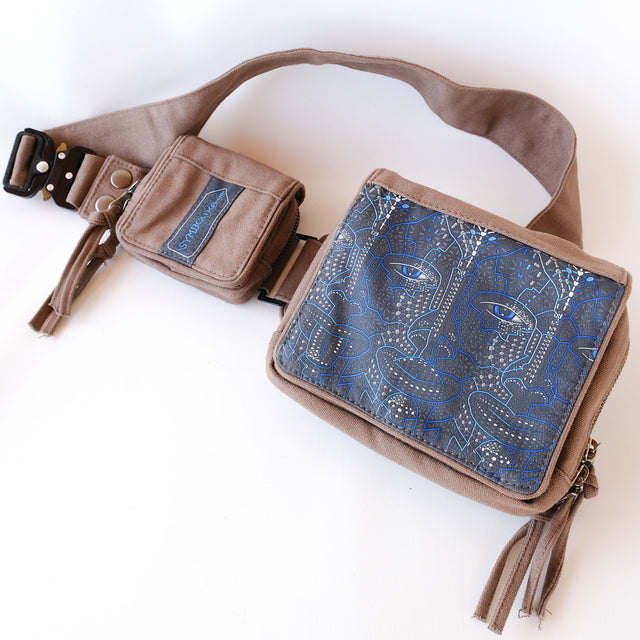 4th Dimension Belt Bag - Moca/Grey