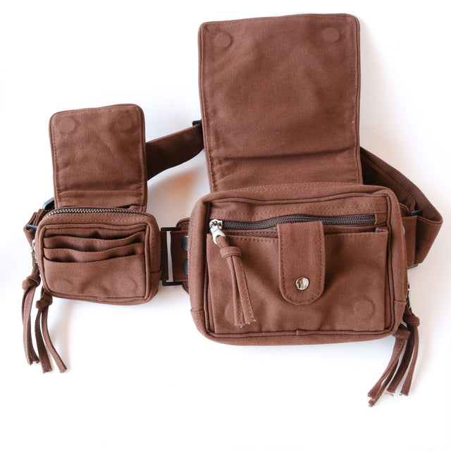 Shrooms Hora - Belt Bag - Brown