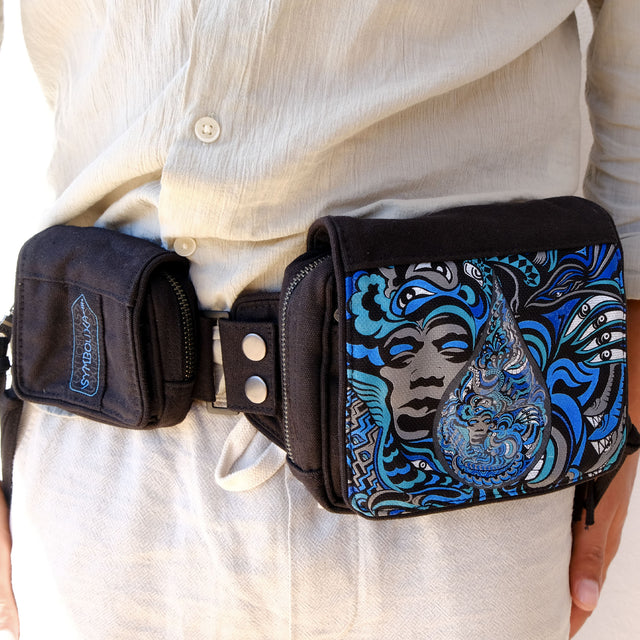 Lsd drop -  Belt Bag - Black