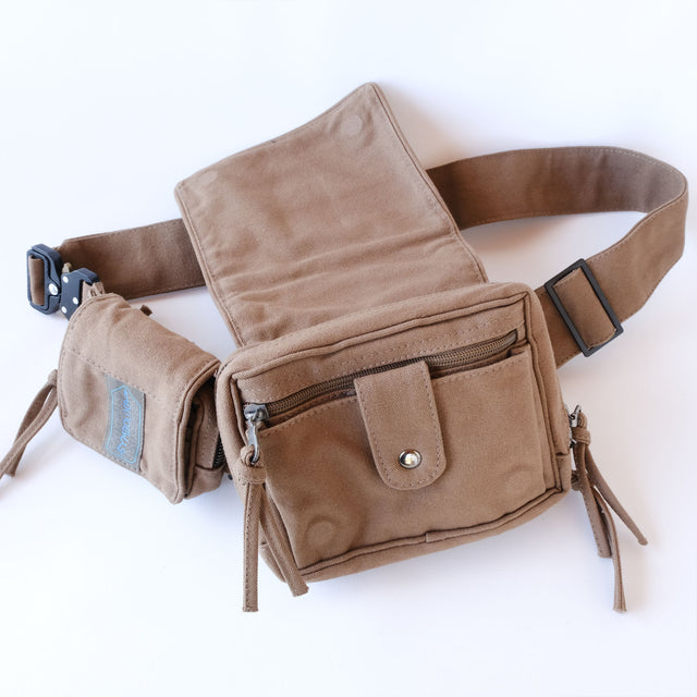 4th Dimension Belt Bag - Moca/Grey