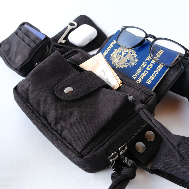 4th Dimension Belt Bag - Black