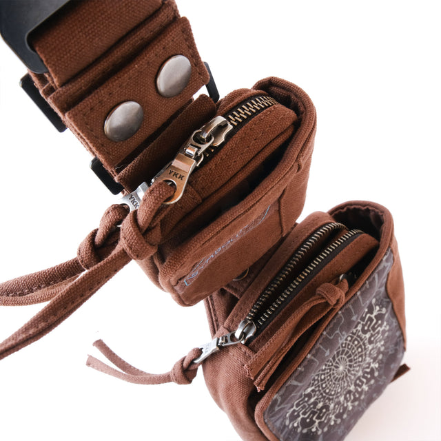 Shrooms Hora - Belt Bag - Brown