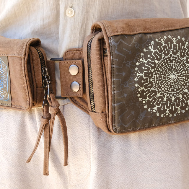 Shroom Hora - Belt Bag - Olive