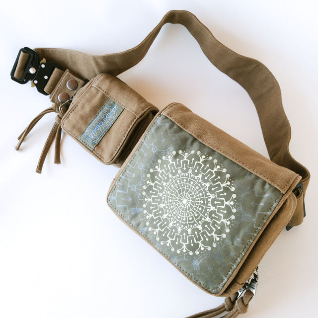 Shroom Hora - Belt Bag - Olive