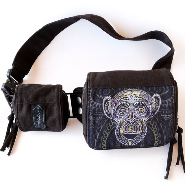 Ta Monkey -  Belt Bag - Black