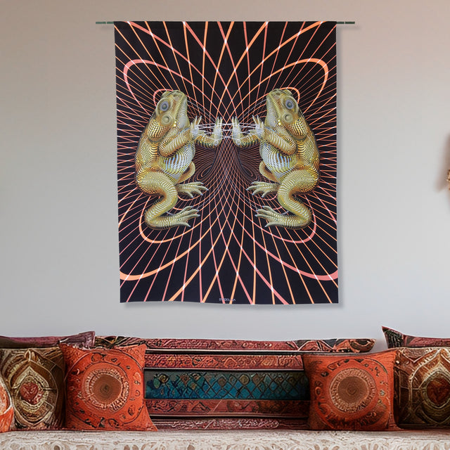 Bufo Alvarius Tapestry