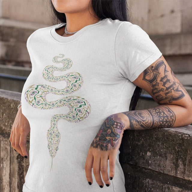 Anakonda – Damen-T-Shirts auf Bestellung – helle Farbtöne