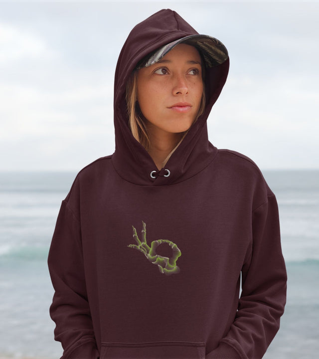 Ok Mudra Unisex Hoodie - Made to order - Choice of Colours