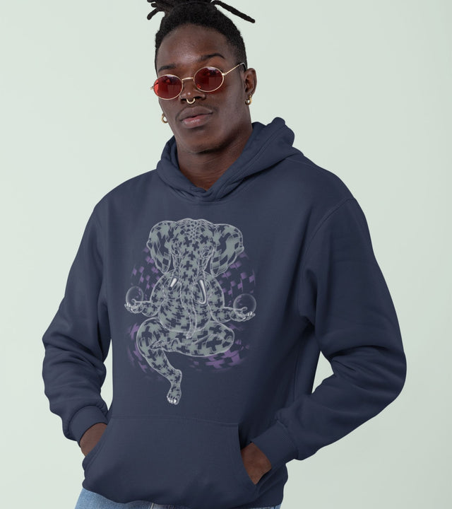 Ganesher Vibration Unisex Hoodie - Made to order - Choice of Colours