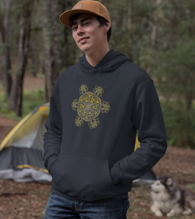Flower of Life - YinYang - Unisex Hoodie - Made to order - Choice of Colours