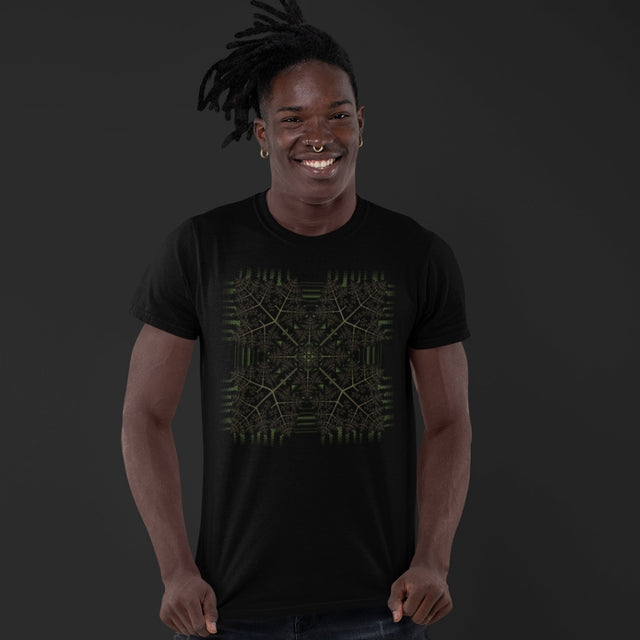 Fractal Forest Men T-Shirt - Made to order - Choice of Colours