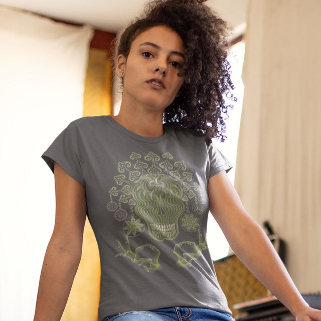 Gulgalta – Damen-T-Shirts auf Bestellung – dunkle Farbtöne