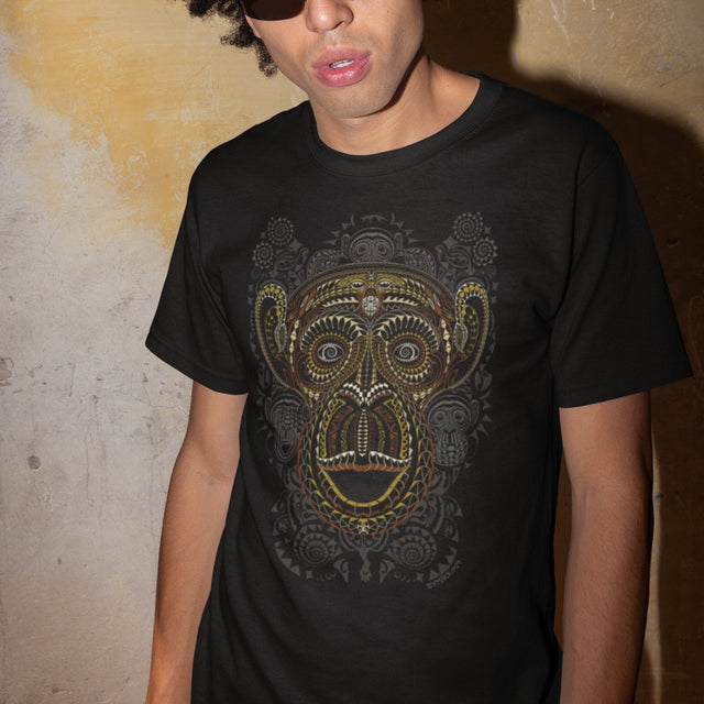 Ta Wise Monkey Herren T-Shirt – Auf Bestellung – Farbauswahl