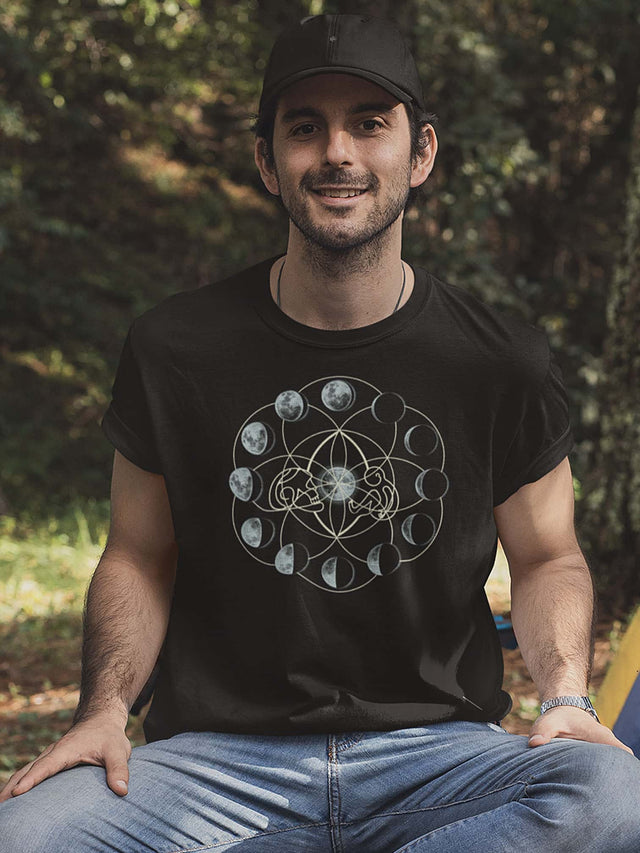 Moon Time Herren T-Shirt - Auf Bestellung gefertigt - Farbauswahl