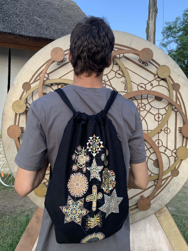 Symbol Tree Drawstring Bag - symbolika