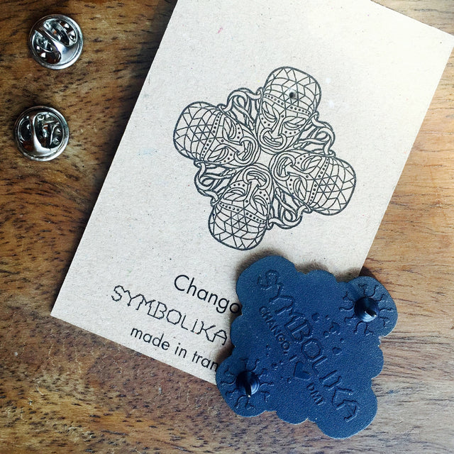 Chango Lapel Pin - symbolika