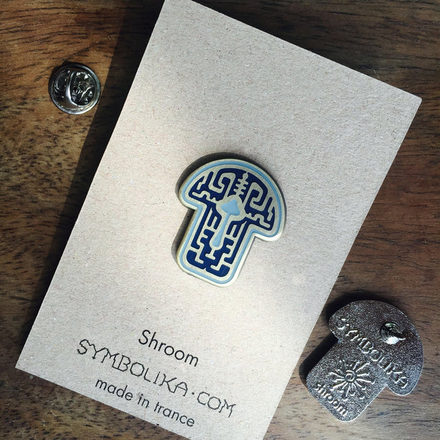 Shroom Lapel Pin - symbolika