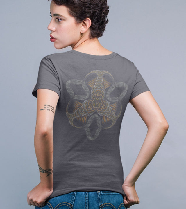 Coiled Shroom Women Made to Order T-shirts - Choice of Colours