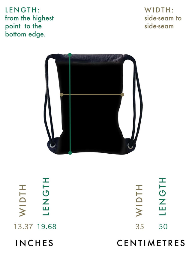 Aya Drawstring Bag - symbolika