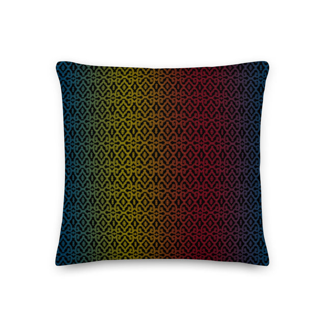 Shipibo Gradient - Square Pillow (M)